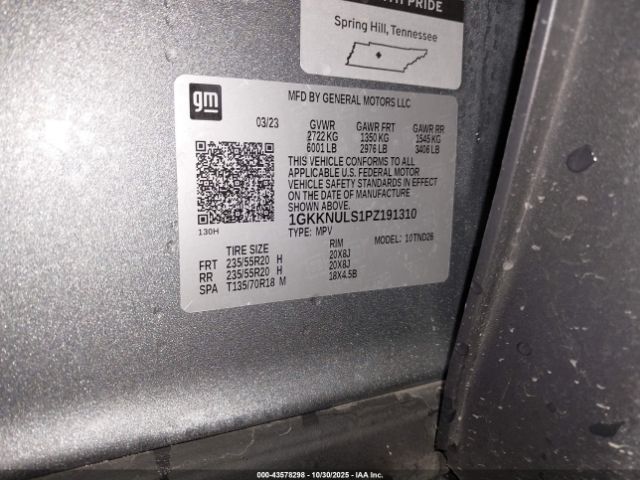 2023 GMC ACADIA 1GKKNULS1PZ191310 Photo 8