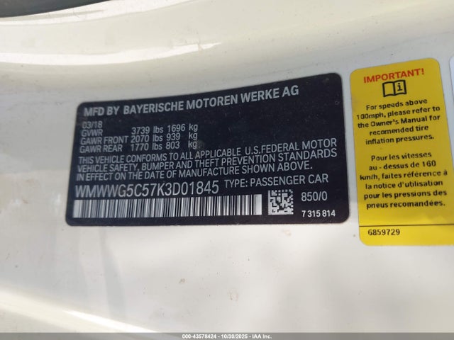 2019 MINI CONVERTIBLE WMWWG5C57K3D01845 Photo 8