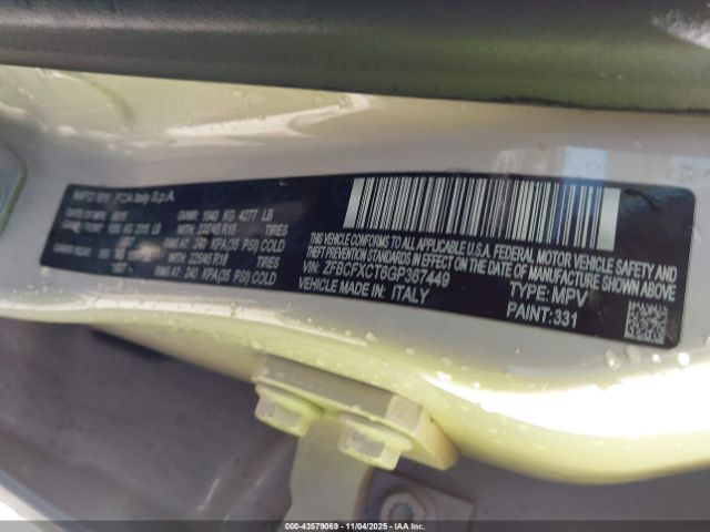 2016 FIAT 500X ZFBCFXCT6GP367449 Photo 8