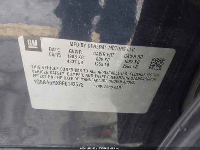 2015 CADILLAC ATS 1G6AA5RX9F0143572 Photo 8