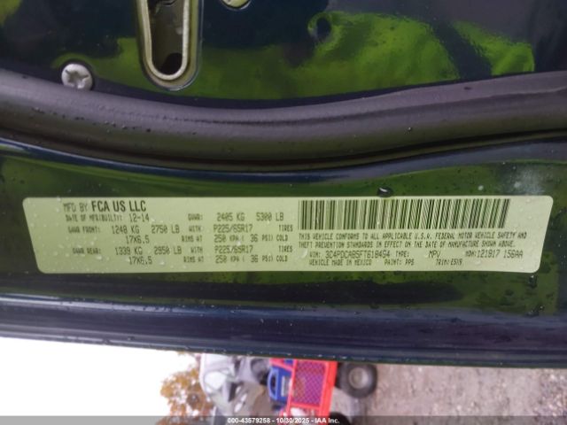 2015 DODGE JOURNEY 3C4PDCAB5FT618494 Photo 8