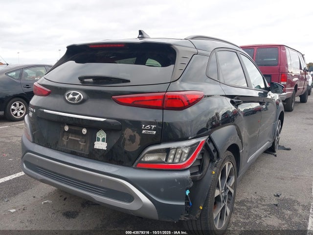 Aukcja sprzedaży 2022 Hyundai Kona Limited, vin: KM8K5CA35NU791335, numer aukcji: 43579316