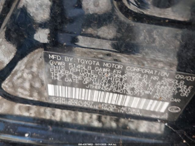 2004 LEXUS LS 430 JTHBN36F840130717 Photo 8