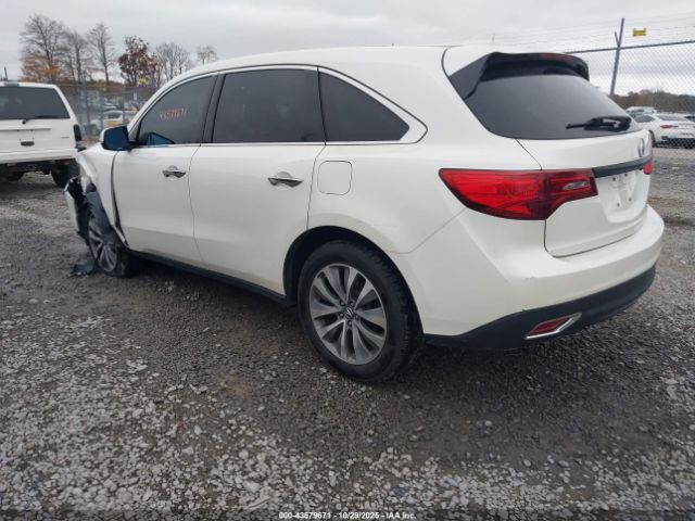 2015 ACURA MDX 5FRYD4H44FB003756 Photo 2