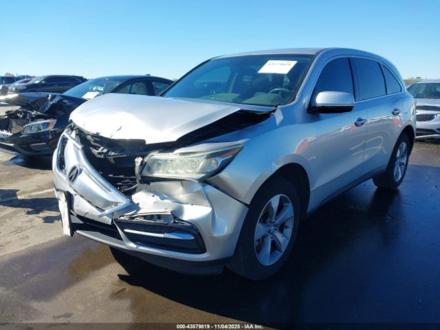 2014 ACURA MDX 5FRYD3H20EB006113 Photo 1