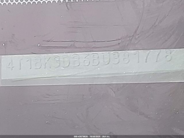 2011 TOYOTA AVALON 4T1BK3DB6BU381778 Photo 8