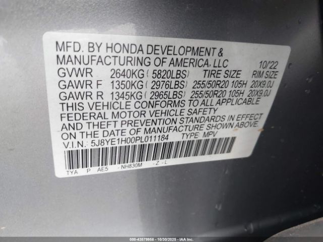 2023 ACURA MDX 5J8YE1H00PL011184 Photo 8