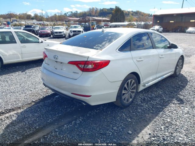2015 HYUNDAI SONATA 5NPE34AF5FH052694 Photo 3