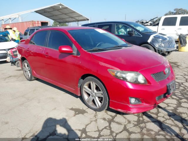 2009 TOYOTA COROLLA 1NXBE40E99Z106204