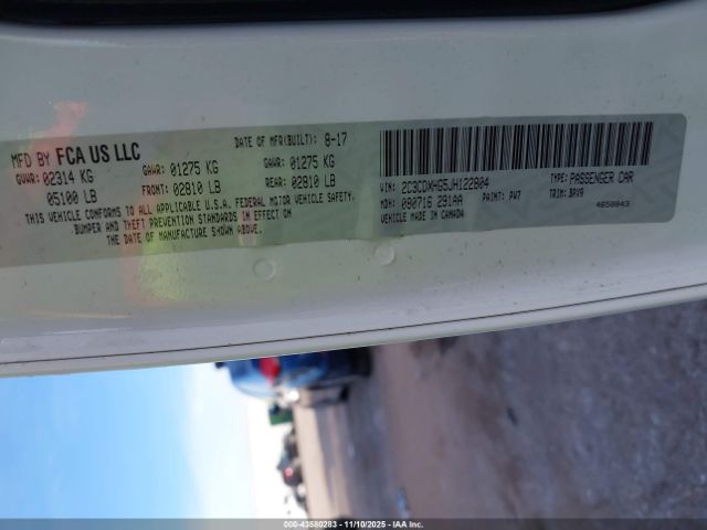 2018 DODGE CHARGER 2C3CDXHG5JH122804 Photo 8