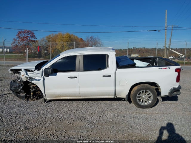 Chevrolet Silverado 1500 4wd Short Bed Wt 2021 1GCUYAEF2MZ247471 Image 14