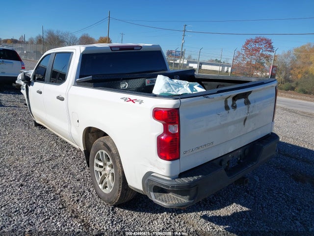 Chevrolet Silverado 1500 4wd Short Bed Wt 2021 1GCUYAEF2MZ247471 Image 3