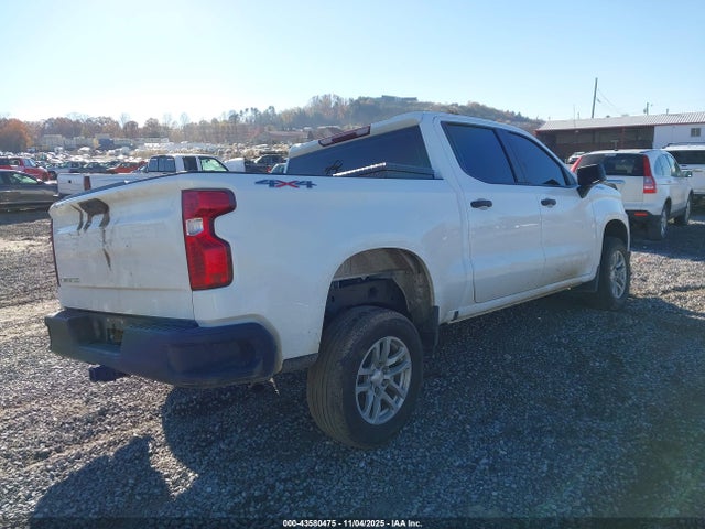 Chevrolet Silverado 1500 4wd Short Bed Wt 2021 1GCUYAEF2MZ247471 Image 4