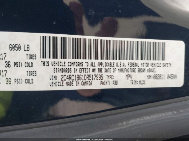 2013 CHRYSLER TOWN & COUNTRY 2C4RC1BG1DR517995 Photo 8