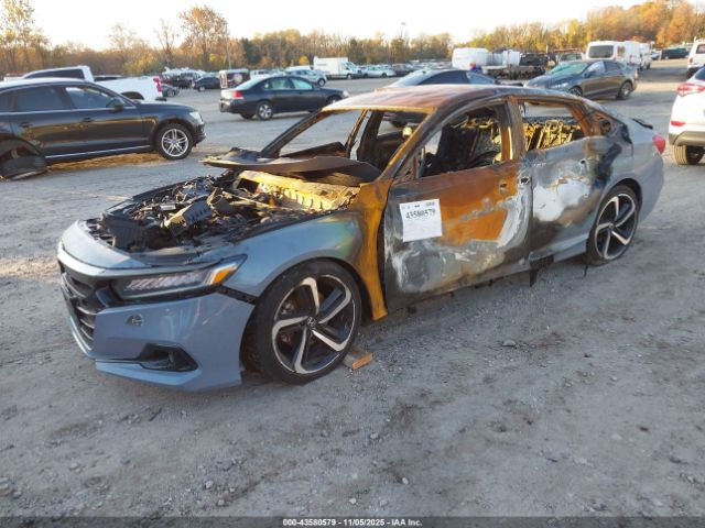 2022 HONDA ACCORD 1HGCV1F34NA077902 Photo 1