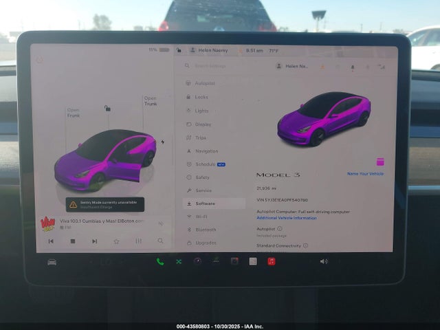 2023 TESLA MODEL 3 5YJ3E1EA0PF540790 Photo 6