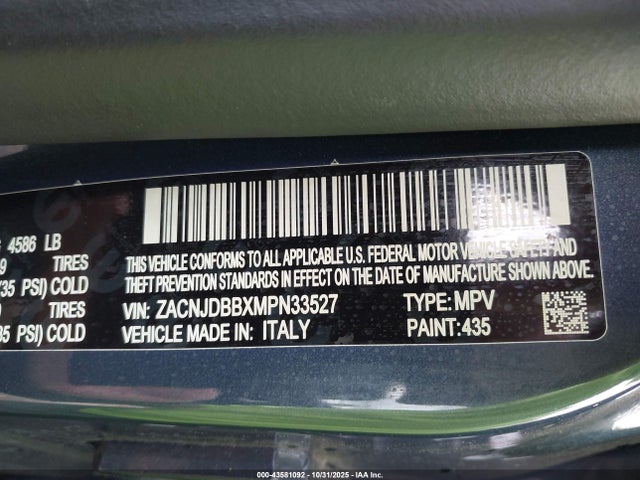 2021 JEEP RENEGADE ZACNJDBBXMPN33527 Photo 8