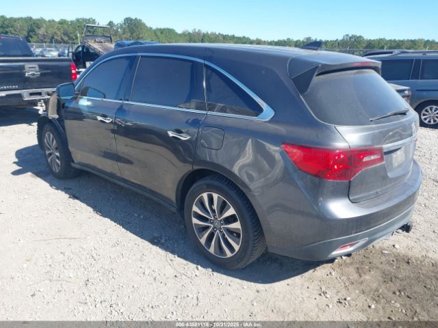 2016 ACURA MDX 5FRYD4H40GB010060 Photo 2