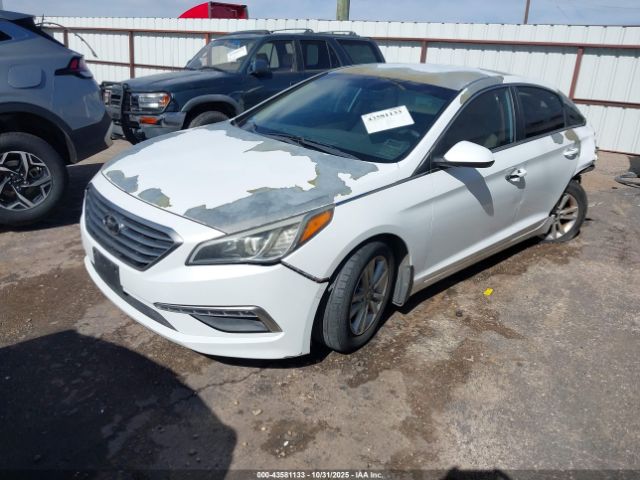 2015 HYUNDAI SONATA 5NPE24AF2FH109078 Photo 1