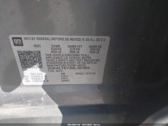 2021 GMC TERRAIN 3GKALTEV3ML387805 Photo 8