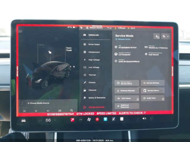 2019 TESLA MODEL 3 5YJ3E1EB5KF197041 Photo 6