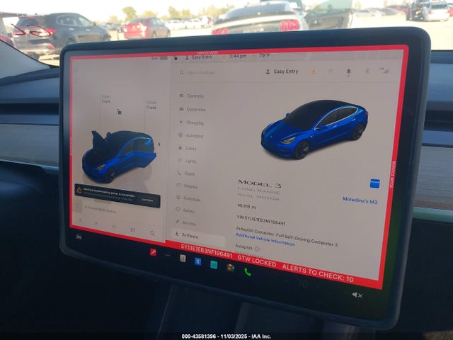 2022 TESLA MODEL 3 5YJ3E1EB3NF196491 Photo 6