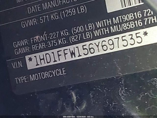 2006 HARLEY-DAVIDSON FLHTCI 1HD1FFW156Y697535 Photo 9