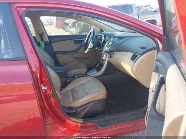 2012 HYUNDAI ELANTRA KMHDH4AEXCU338252 Photo 4