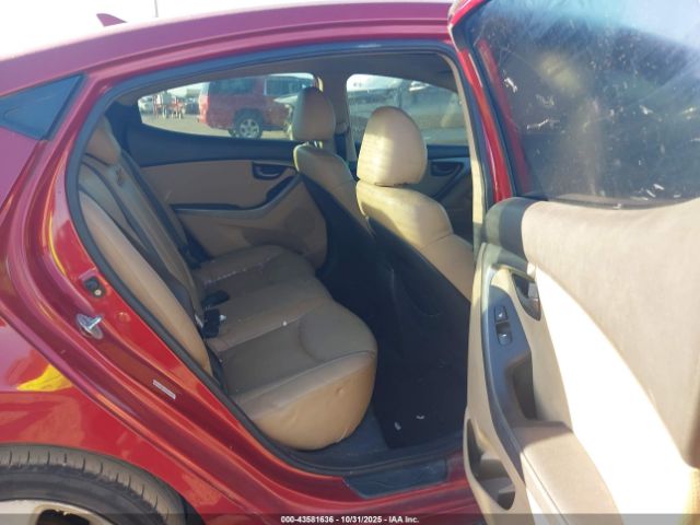 2012 HYUNDAI ELANTRA KMHDH4AEXCU338252 Photo 7