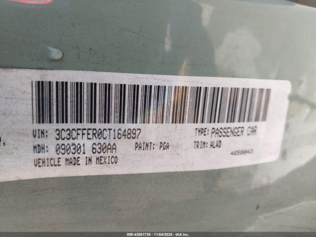 2012 FIAT 500C 3C3CFFER0CT164897 Photo 8