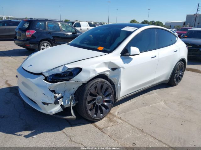 2022 TESLA MODEL Y 7SAYGDEFXNF372072 Photo 1