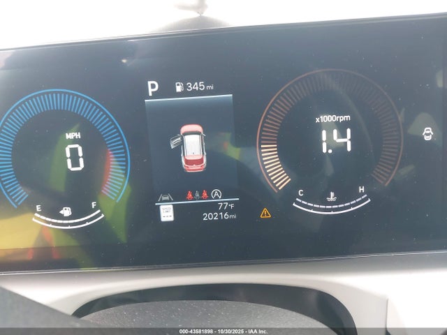 2025 Hyundai Tucson Sel მანქანა იყიდება აუქციონზე, vin: 5NMJB3DE3SH480172, აუქციონის ნომერი: 43581898