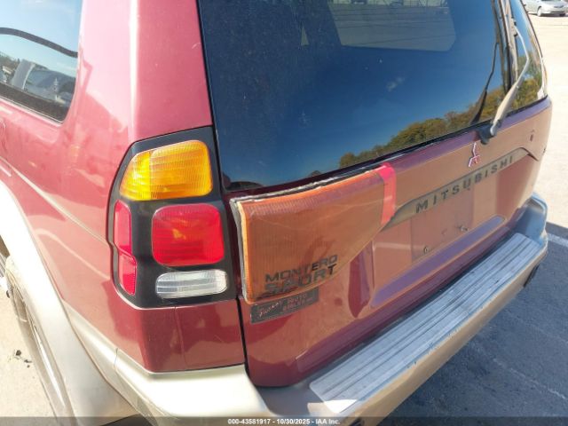 2001 MITSUBISHI MONTERO SPORT JA4MT31H51P045145 Photo 5