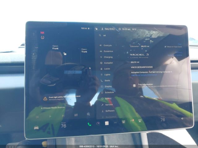 2025 TESLA MODEL 3 5YJ3E1EA6SF030565 Photo 6