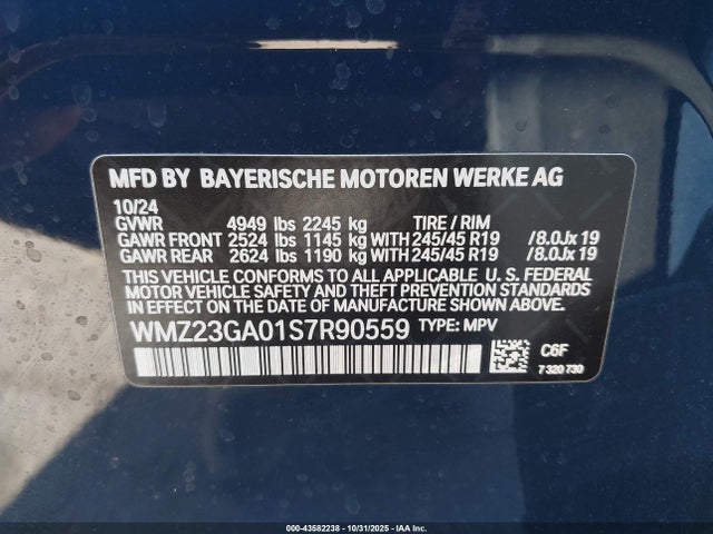 2025 MINI COUNTRYMAN WMZ23GA01S7R90559 Photo 8