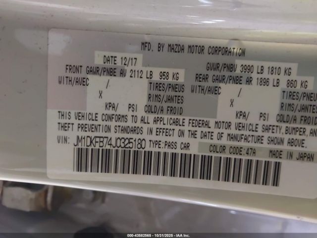 2018 MAZDA CX-3 JM1DKFB74J0325180 Photo 8