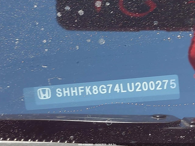 Aukcja sprzedaży 2020 Honda Civic Type R Touring, vin: SHHFK8G74LU200275, numer aukcji: 43582600