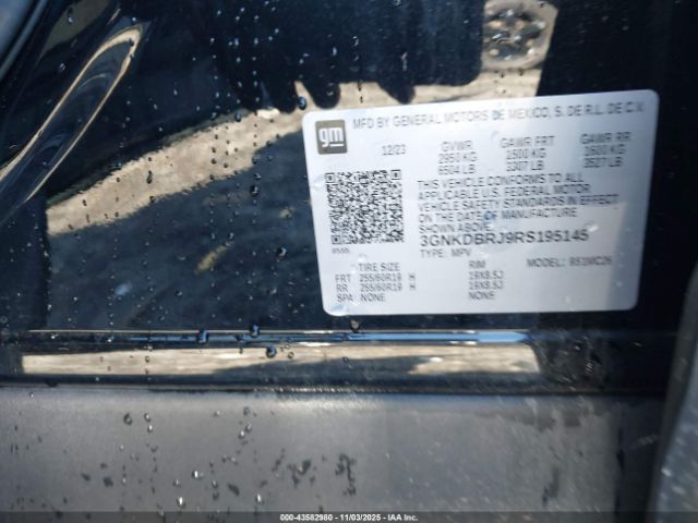 2024 CHEVROLET BLAZER EV 3GNKDBRJ9RS195145 Photo 8