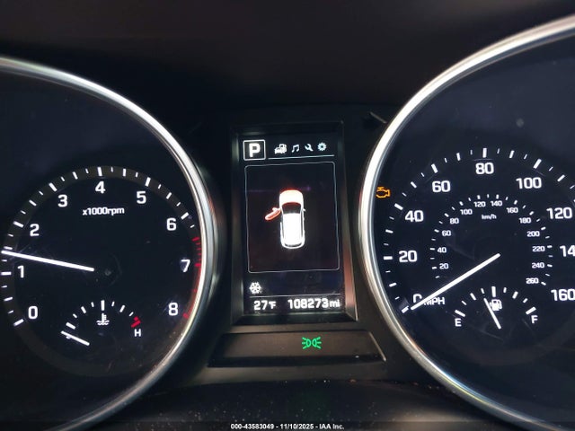 2017 Hyundai Santa Fe Sport 2.4l მანქანა იყიდება აუქციონზე, vin: 5NMZUDLB5HH015797, აუქციონის ნომერი: 43583049