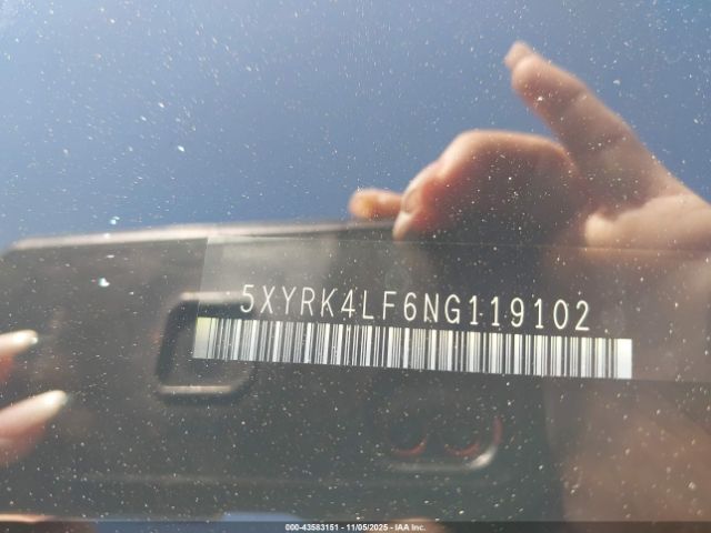 2022 KIA SORENTO 5XYRK4LF6NG119102 Photo 8