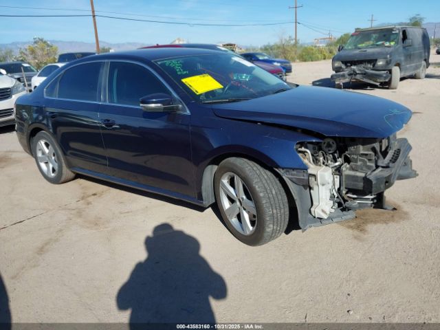 2013 VOLKSWAGEN PASSAT 1VWBP7A32DC039597