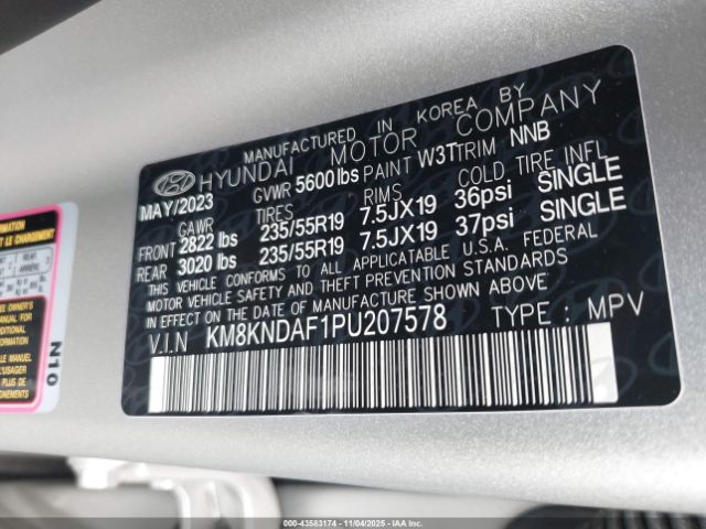 2023 HYUNDAI IONIQ 5 KM8KNDAF1PU207578 Photo 8