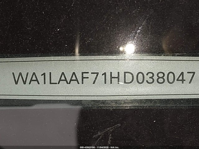 2017 AUDI Q7 WA1LAAF71HD038047 Photo 8