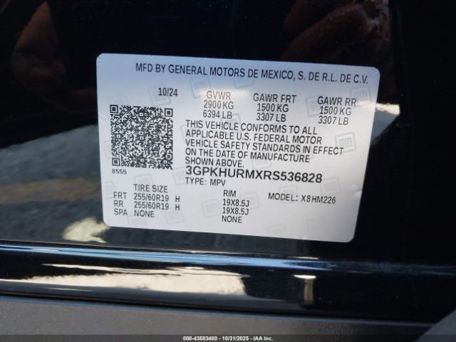 2024 HONDA PROLOGUE 3GPKHURMXRS536828 Photo 8