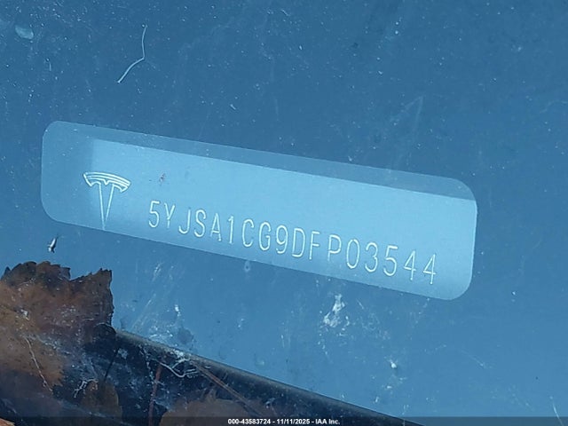 2013 TESLA MODEL S 5YJSA1CG9DFP03544 Photo 8