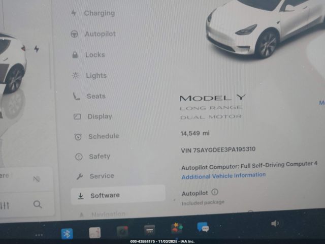 2023 TESLA MODEL Y 7SAYGDEE3PA195310 Photo 6