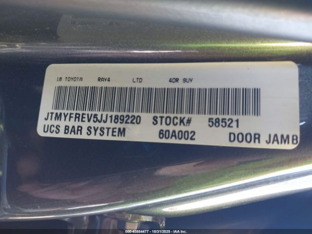 2018 TOYOTA RAV4 JTMYFREV5JJ189220 Photo 8