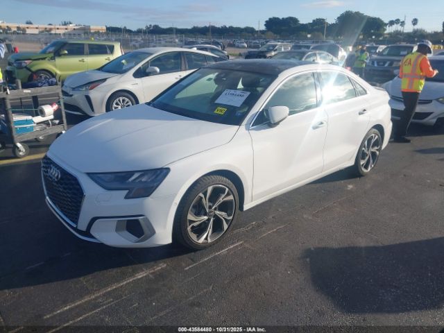 2022 AUDI A3 WAUAUDGYXNA095869 Photo 1