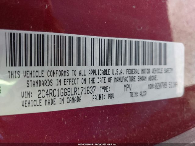 2021 CHRYSLER PACIFICA 2C4RC1FG9MR556537 Photo 8