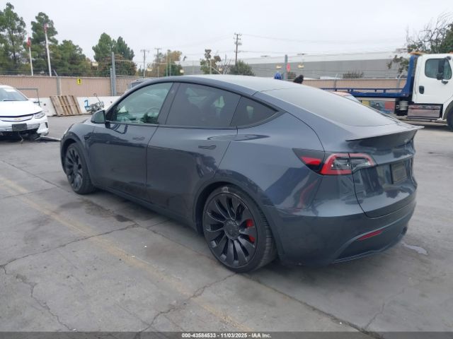 2022 TESLA MODEL Y 7SAYGDEF3NF408135 Photo 2